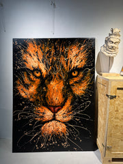 Fluid Art ——Tiger-Original