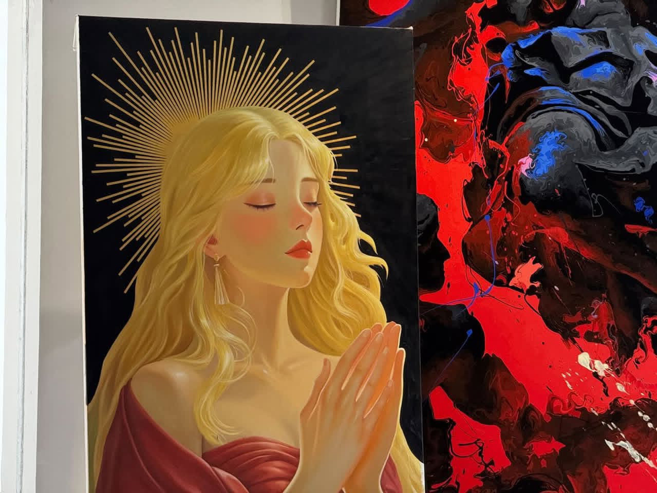 “Oil Painting”-The Prayer -Original