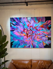 “Oil Painting”-The Flower-Original