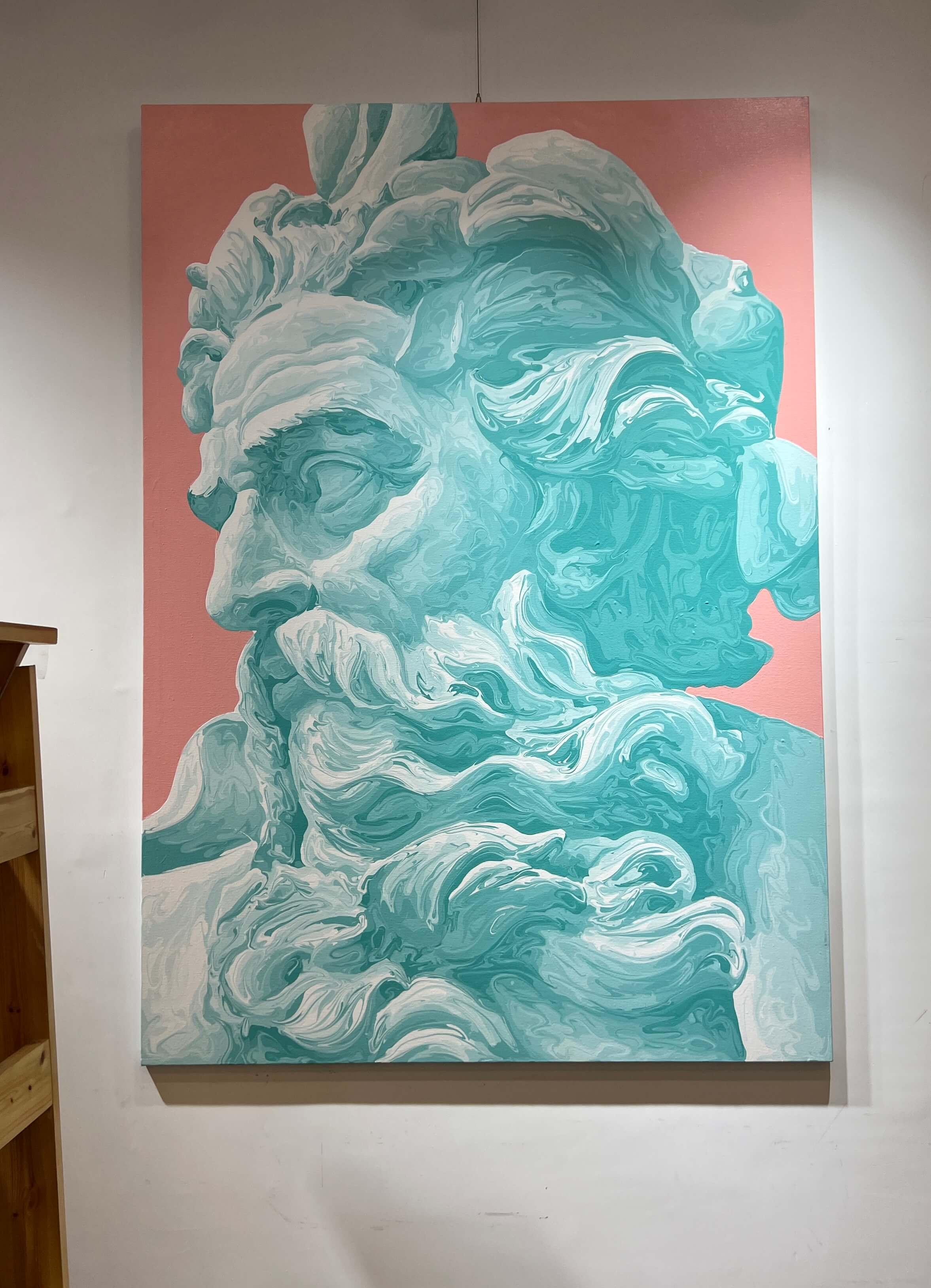 “Fluid Painting”-Poseidon Printout Limited Edition